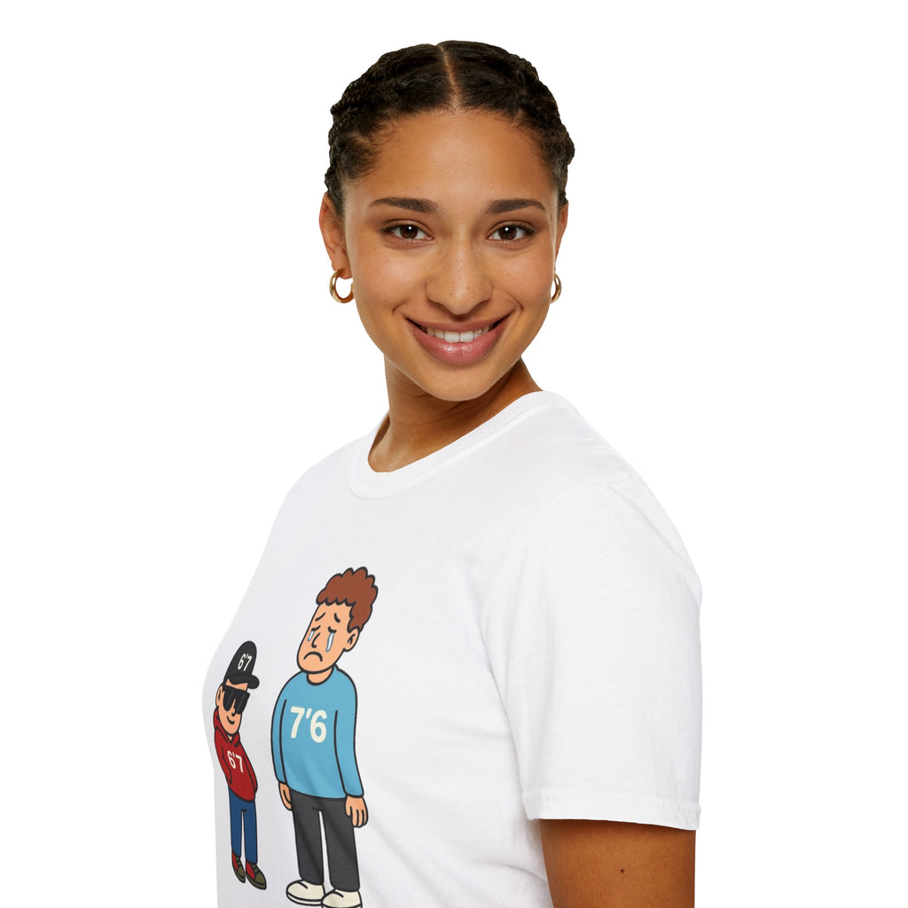 Backprint Certified 6'7 Member Tee – FEAR NONE. 6'7”