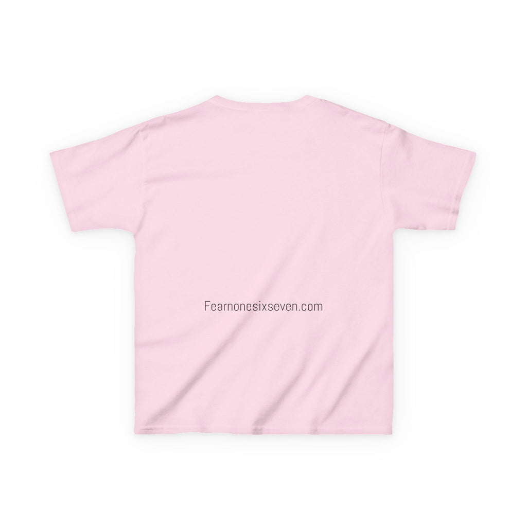 Kids Heavy Cotton™ Tee – FEAR NONE. 6'7