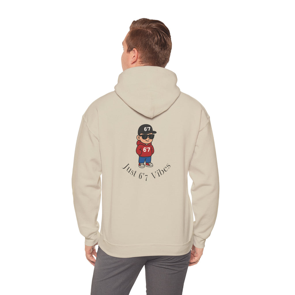“Certified Confidence Hoodie – FEAR NONE. 6'7”