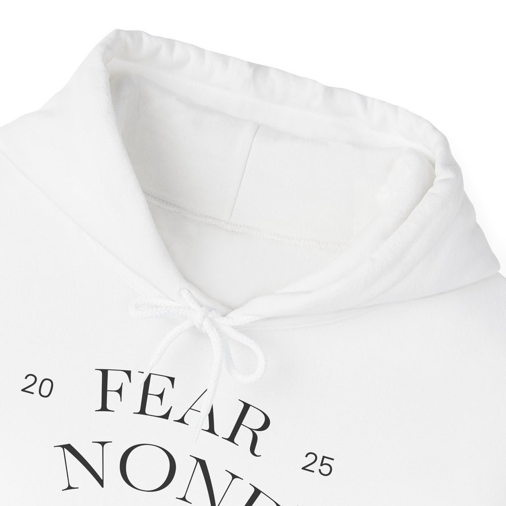 “Certified Confidence Hoodie – FEAR NONE. 6'7”
