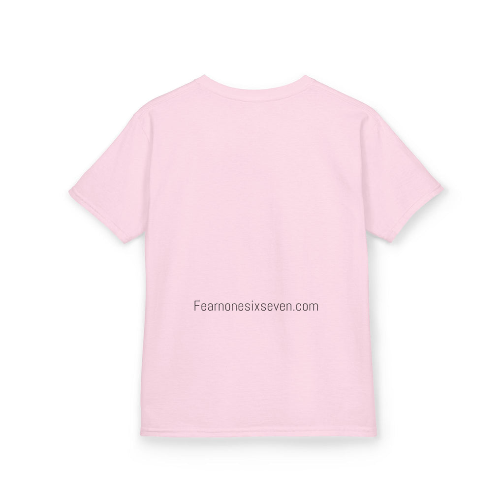 Kids Heavy Cotton™ Tee – FEAR NONE. 6'7