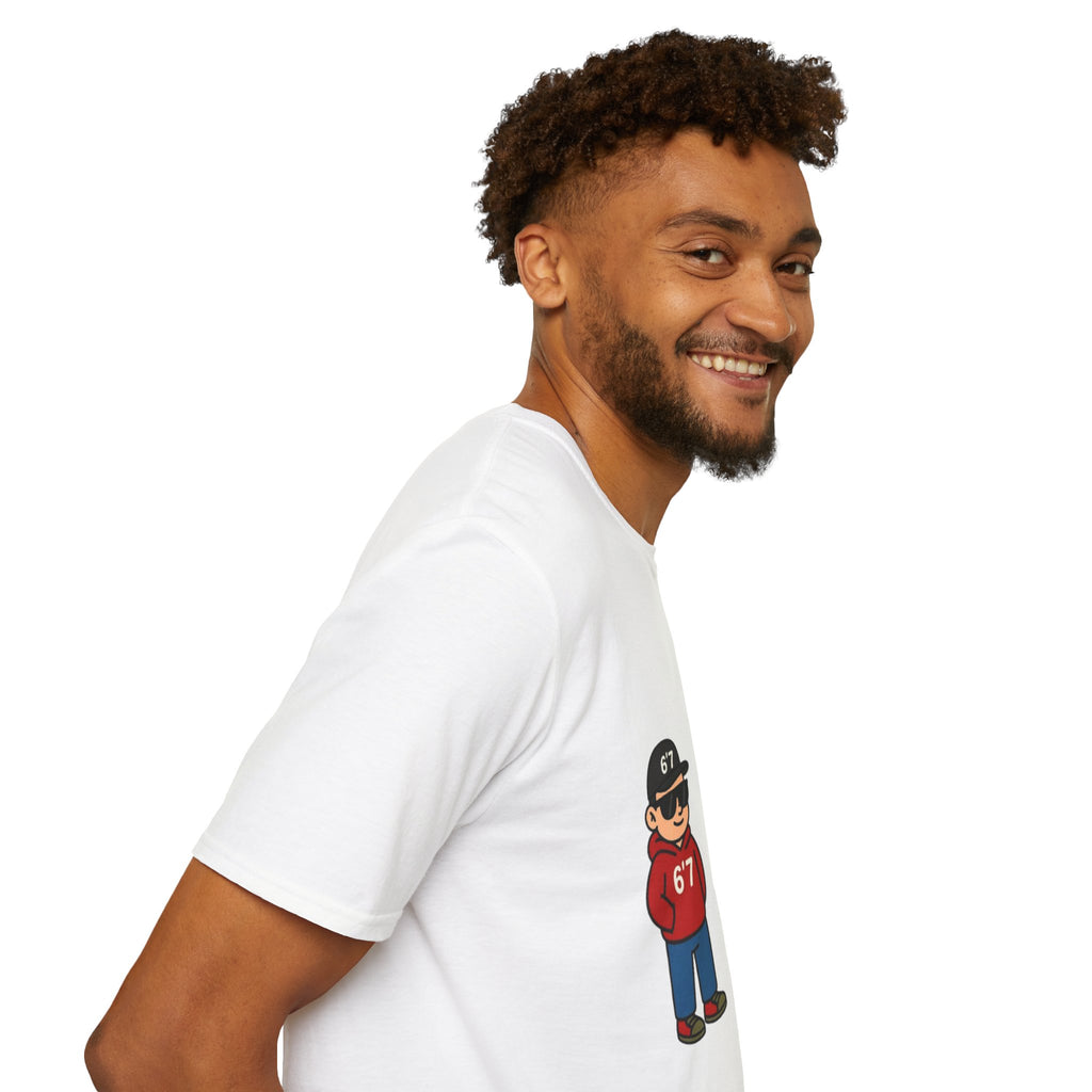 Backprint Certified 6'7 Member Tee – FEAR NONE. 6'7”