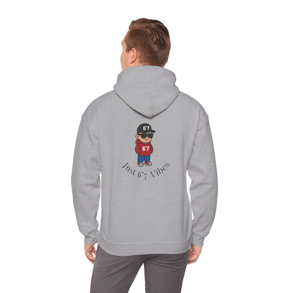 “Certified Confidence Hoodie – FEAR NONE. 6'7”
