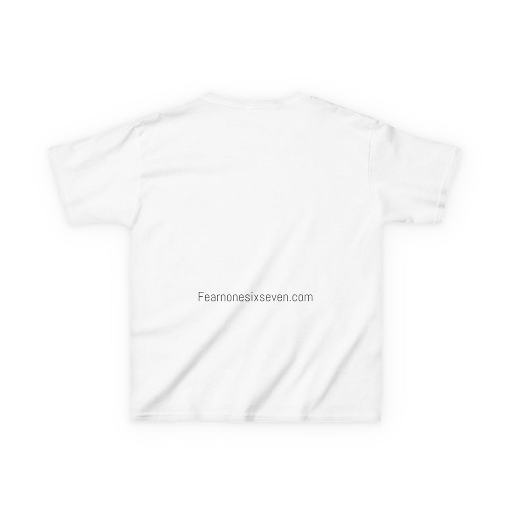Kids Heavy Cotton™ Tee – FEAR NONE. 6'7
