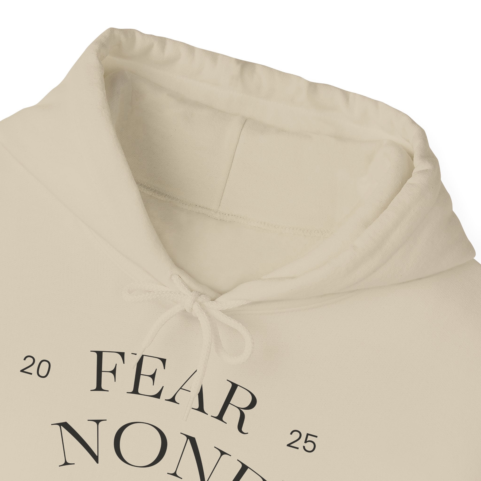 “Certified Confidence Hoodie – FEAR NONE. 6'7”