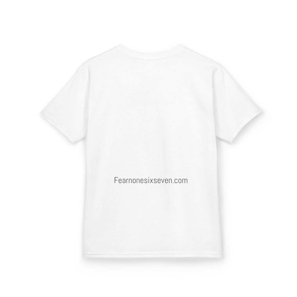 Kids Heavy Cotton™ Tee – FEAR NONE. 6'7
