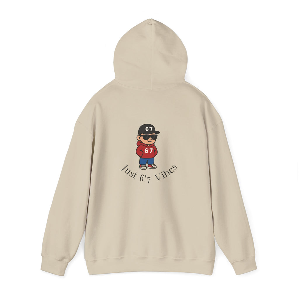 “Certified Confidence Hoodie – FEAR NONE. 6'7”