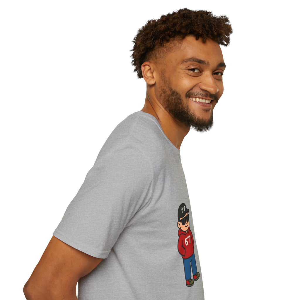 Backprint Certified 6'7 Member Tee – FEAR NONE. 6'7”