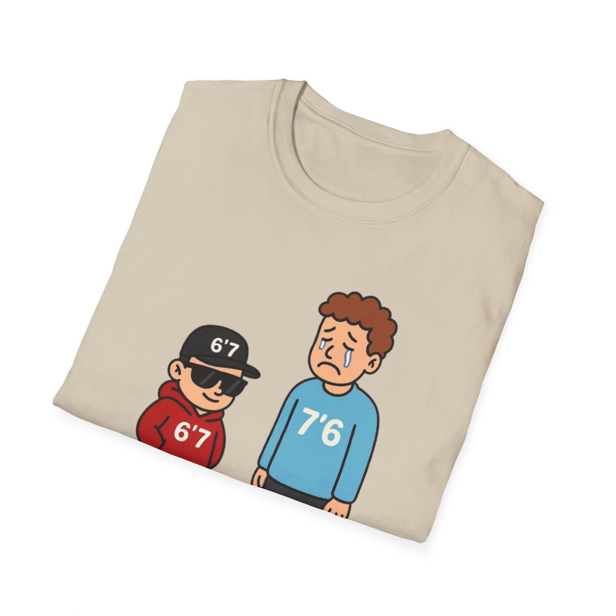 Backprint Certified 6'7 Member Tee – FEAR NONE. 6'7”