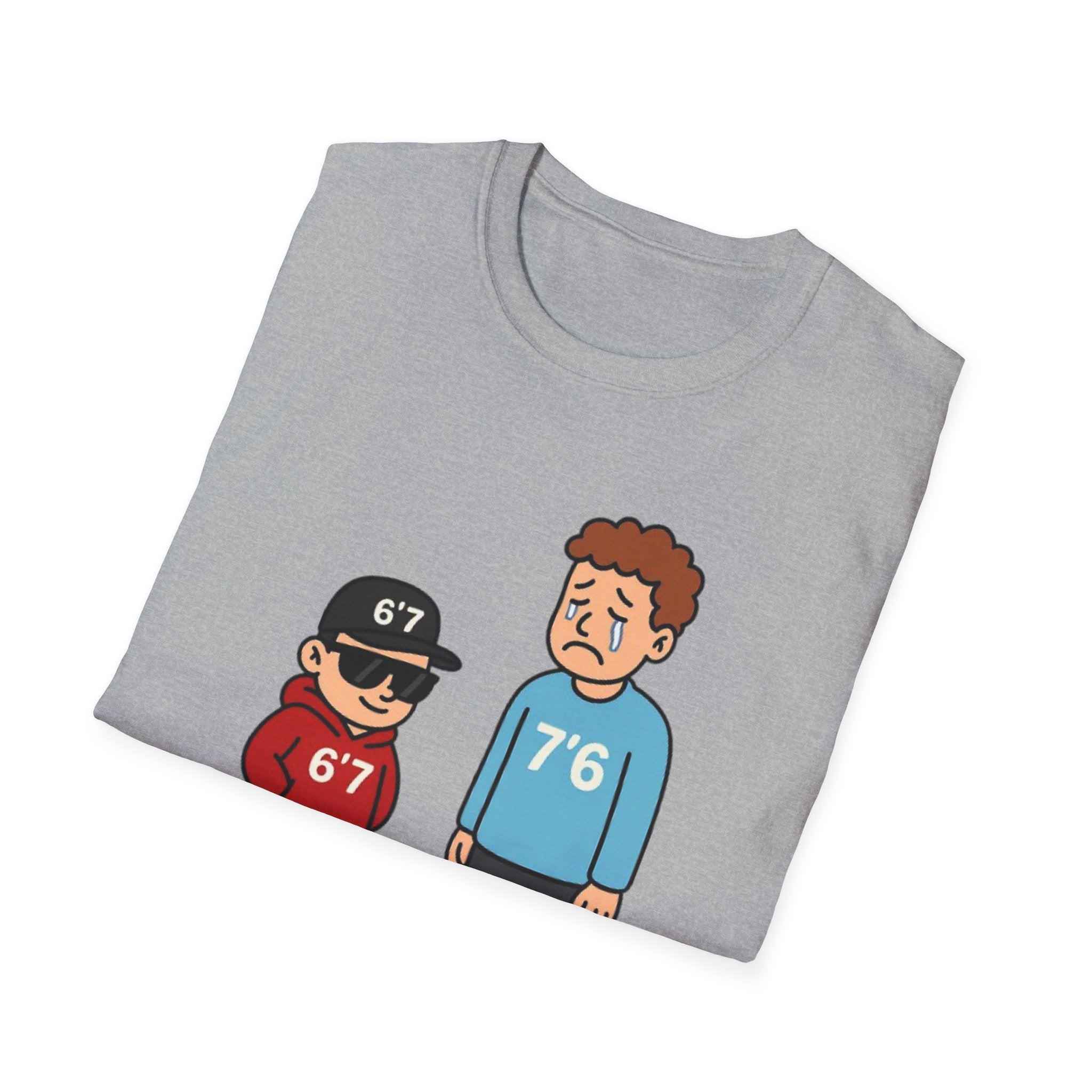 Backprint Certified 6'7 Member Tee – FEAR NONE. 6'7”